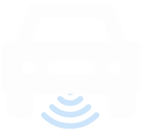 Vector image of a Car with wifi